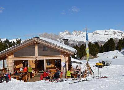 Malga Sella Alm Hütte