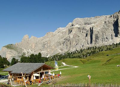 Malga Sella Alm Hütte